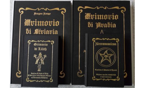2 Grimorio Stregoneria + Grimorio di Lilith + Necronomicon